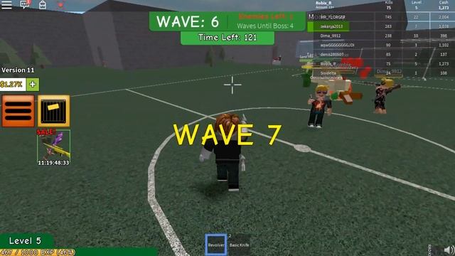 АТАКА ЗОМБИ РОБЛОКС! СПАС МИР! | ROBLOX ZOMBIE ATTACK смотреть онлайн
