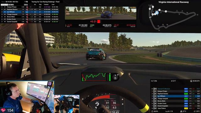 Me mixed with TCR = ACTION, Virginia Raceway iRacing Week 1 смотреть онлайн