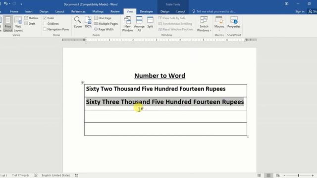 How to Convert Number to Words in Ms Word in Hindi | How To Convert Number To Words in Ms Document смотреть онлайн