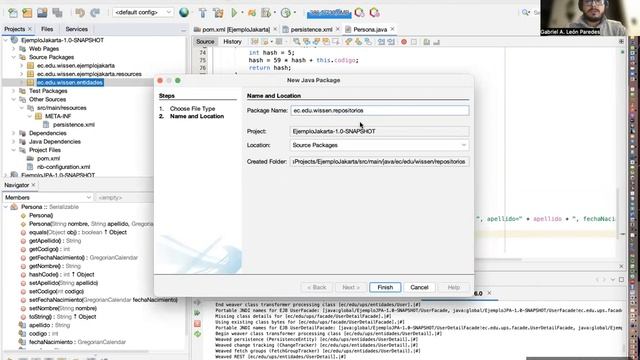 JakartaEE9: Configurando una aplicación web utilizando Jakarta Persistence con MySQL y Glassfish смотреть онлайн