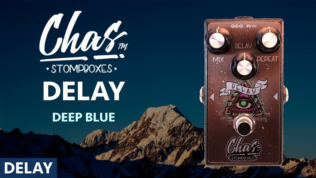 CHAS DELAY отечественная реплика Mad Professor Deep Blue Delay