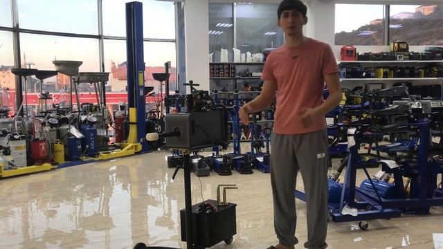 Оборудование для проточки тормозных дисков (проточка дисков) без снятия KraftWell смотреть онлайн