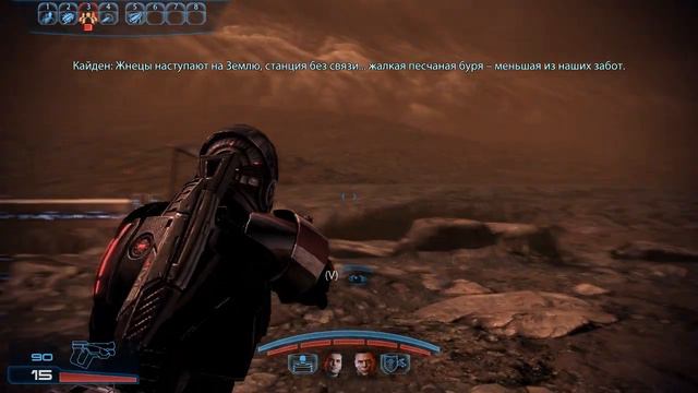 Mass Effect 3 #1 - комиксная предыстория, вторжение Жнецов на Землю и марсианские архивы смотреть онлайн