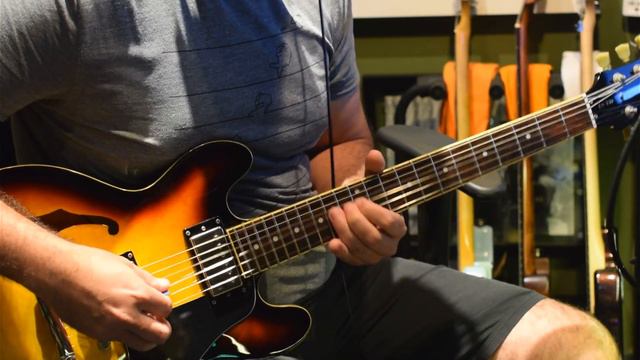 Something - Beatles solo cover - Epiphone ES 339 Dot смотреть онлайн