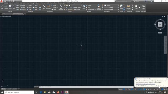 Settingan Awal AUTOCAD 2017 смотреть онлайн