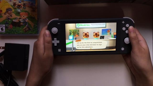Grey Nintendo Switch Lite Unboxing + Animal Crossing смотреть онлайн