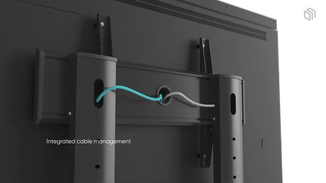 TS2771 Mobile TV Stand TV Cart Black