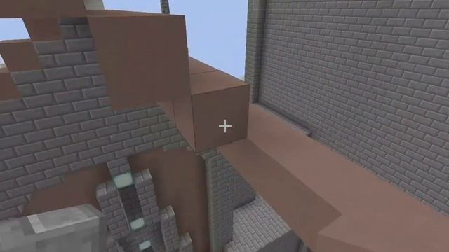 Minecraft. Готический храм. Часть 2. Центральный неф.