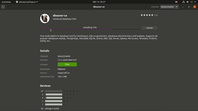 Install DBeaver 7.2.2 on Ubuntu 20.04.1 LTS ( Focal Fossa ) GUI Method смотреть онлайн