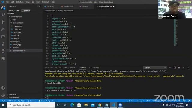 Python Django Web App Development смотреть онлайн