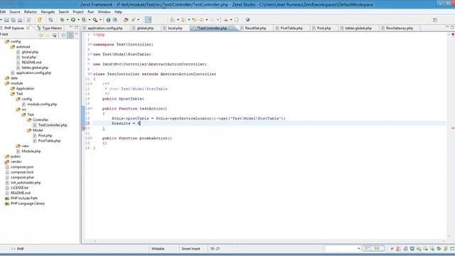 Zend Framework 2 - Creación de Tablas y Entidades смотреть онлайн