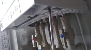 Как снять лицевой кожух с котла Viessmann Vitopend100