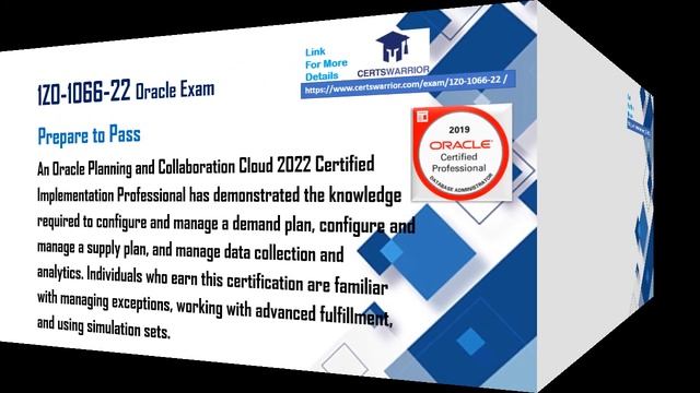 1Z0-1066-22 Oracle Planning and Collaboration Cloud 2022 Implementation Professional смотреть онлайн