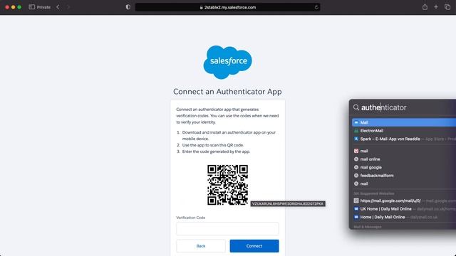 How to Verify Your Identity with a TOTP Authenticator App for Salesforce Account смотреть онлайн