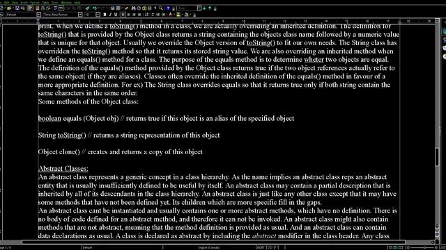 Java Inheritance 3: Class Hierarchies-Object Class-Abstract смотреть онлайн