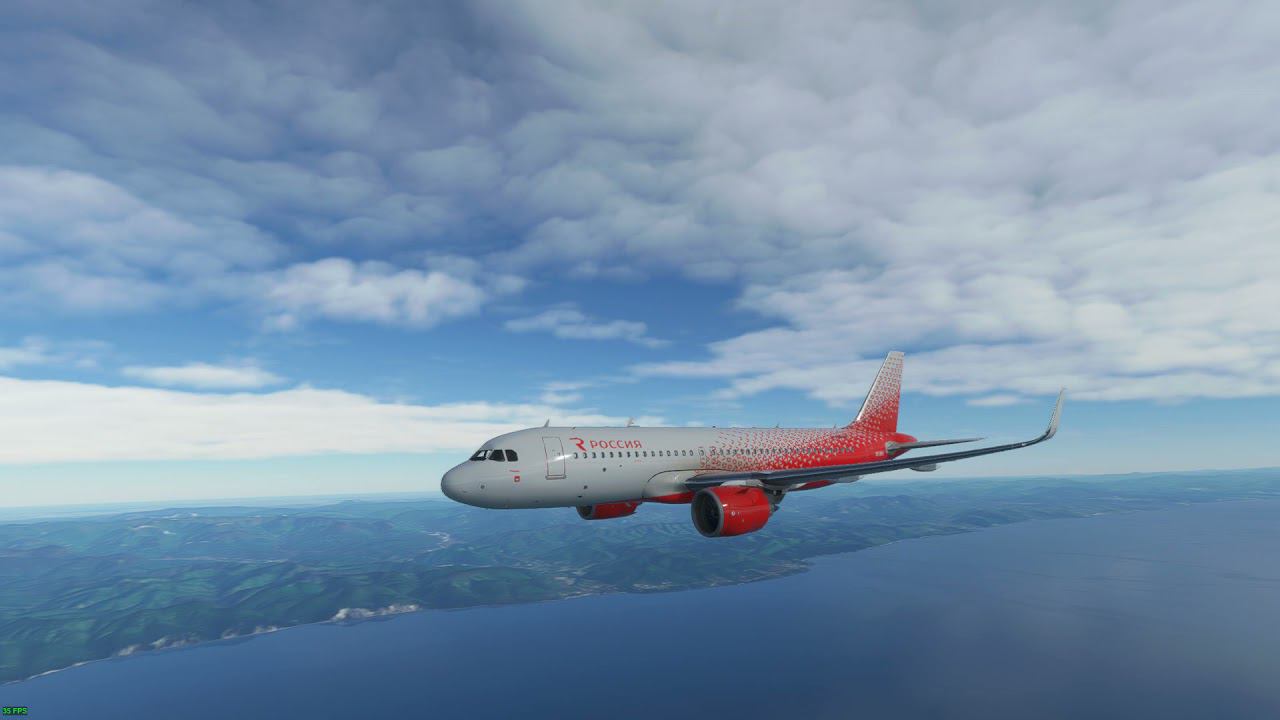 Microsoft Flight Simulator 202 Красивый заход в Геленджик