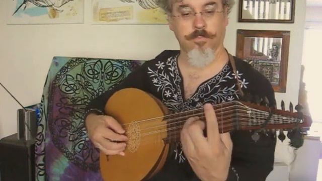 Loftus Jones by Carolan on the lute смотреть онлайн