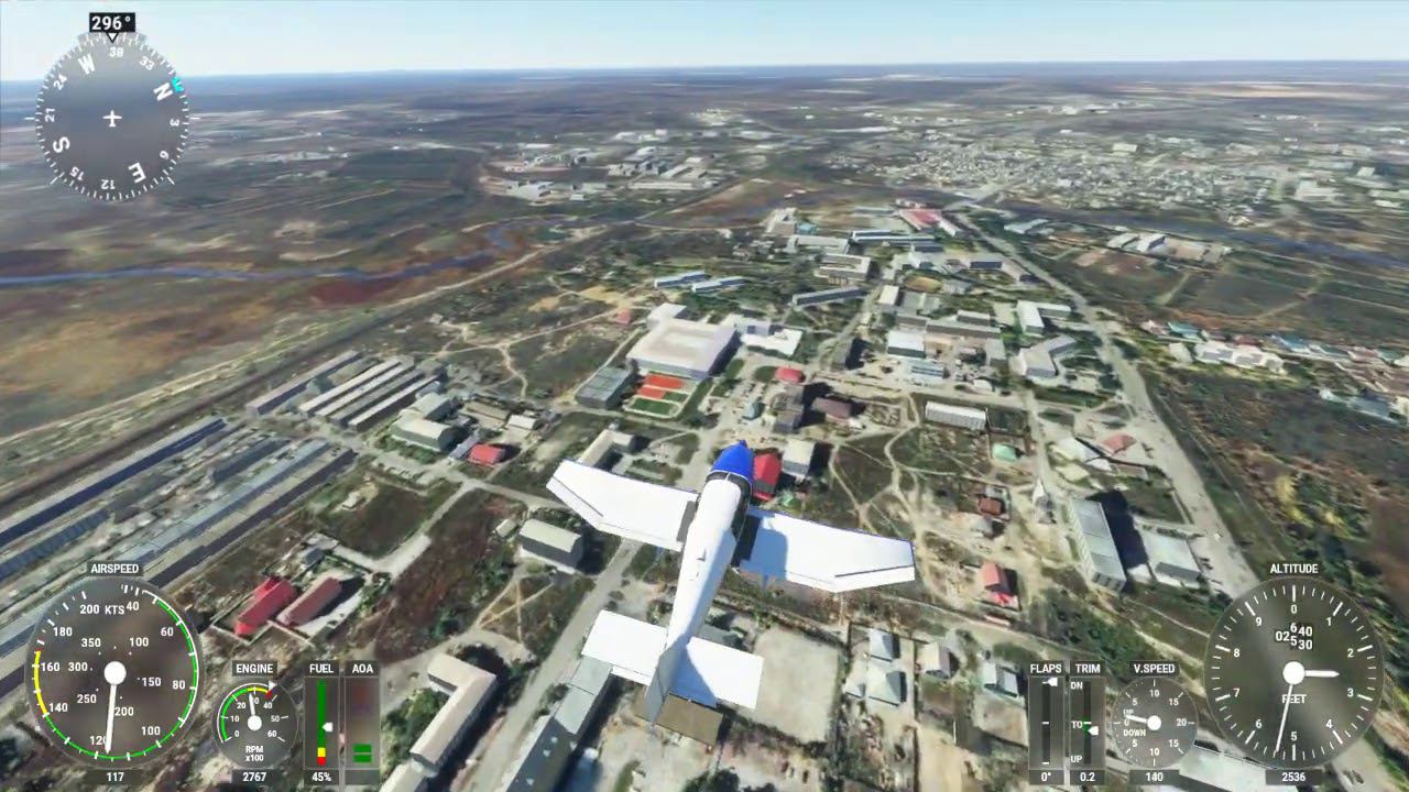 (PC) Microsoft Flight Simulator 2020 Казахстан Караганда смотреть онлайн