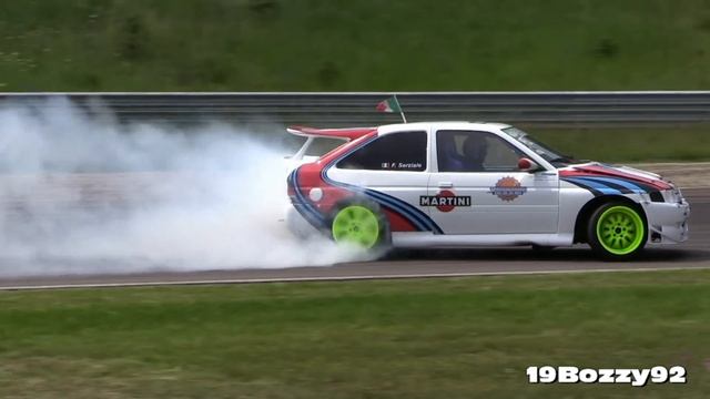 Ford Escort RS Cosworth RWD Drifting!! смотреть онлайн
