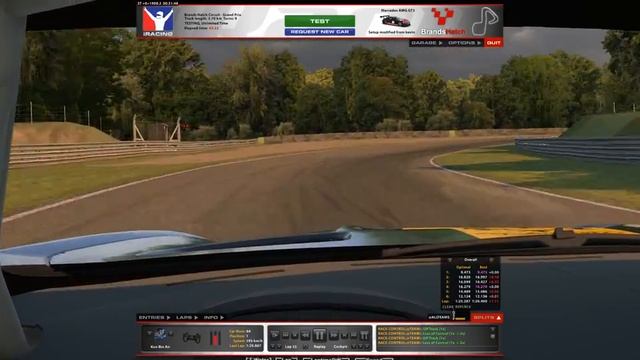 iRacing AMG GT3 Brands Hatch GP 1:26.400 32:9 monitor смотреть онлайн