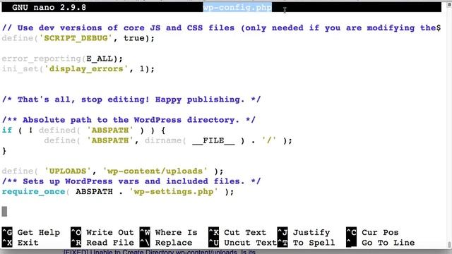 Unable to create directory uploads in Wordpress - is its parent directory writable by the server смотреть онлайн
