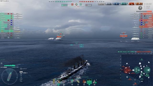 JÄGER - the NEW 5,4 STEALTH Destroyer - World of Warships смотреть онлайн