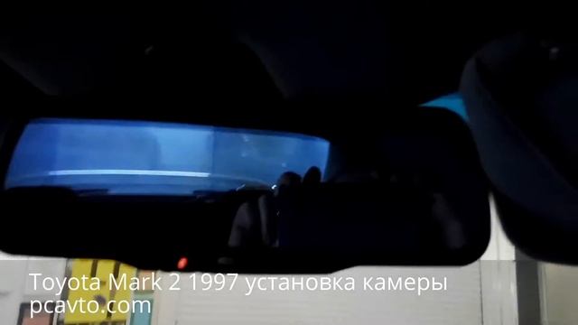Toyota Mark 2 1997 установка камеры заднего вида смотреть онлайн