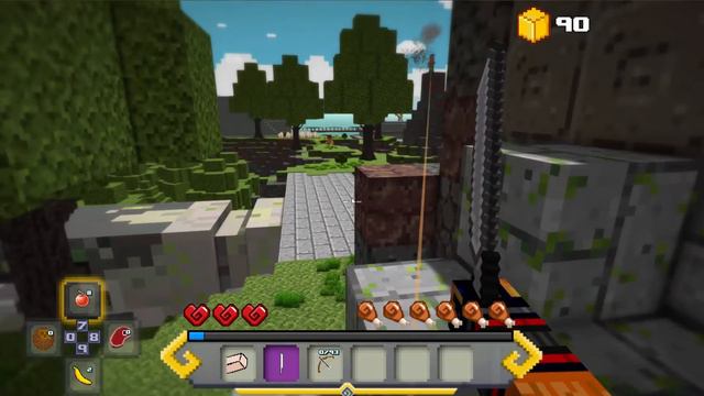 Легенда о потерянных островах. RPG и Шутер от первого лица в стиле Minecraft. смотреть онлайн