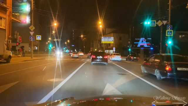 Вождение по ночному Краснодару. Весна смотреть онлайн