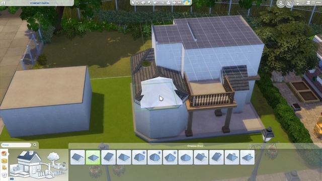 Sims 4 Cтроим район из маленьких домов # 1 ( Компактная жизнь) Tiny Living. смотреть онлайн