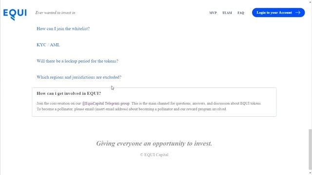 EQUI # Обзор ICO смотреть онлайн