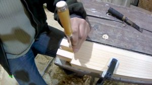 Делаем деревянное окно минимальным набором инструмента