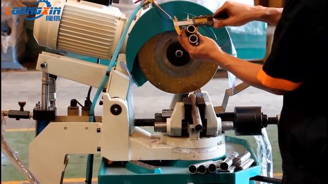 CS-315 -H Semi-auto stainless steel round tube cutting machine смотреть онлайн