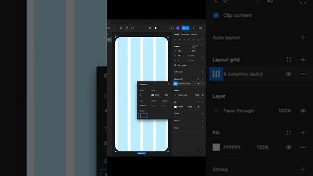 How to create mobile layout grid in figma - Speed UI Design смотреть онлайн