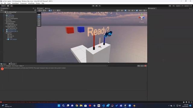 How to build your first full VR game in Unity, Oculus Dev 2022 Tutorial (Part 2) смотреть онлайн