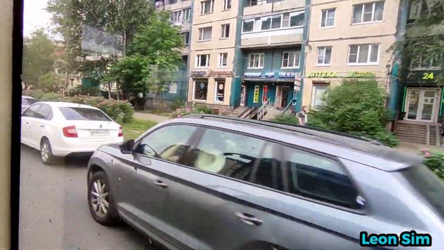 Троллейбус №2. (К/ст «Улица Шаврова» - Глухарская улица). смотреть онлайн