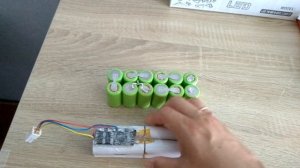 Перевод робота-пылесоса на литий ионные аккумуляторы