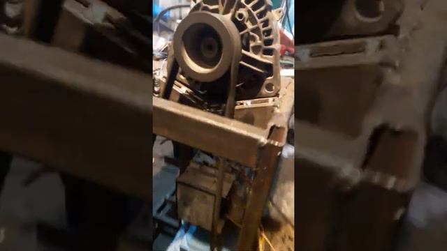 Стенд для генераторов. Проверка работоспособности. смотреть онлайн