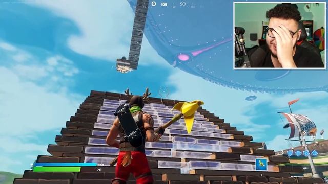 Kann der FERRARI über die ganze FORTNITE KARTE springen? смотреть онлайн