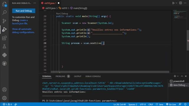 10 java method parameters смотреть онлайн