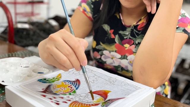 Charlotte’s Farewell Party ~ Batik Painting Workshop & Lunch