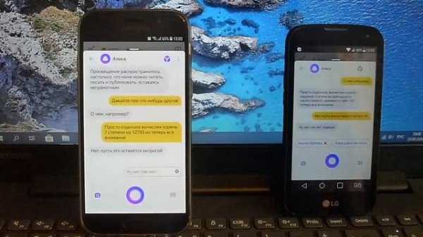 2 Алисы разговаривают между собой