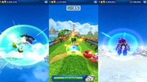 Sonic Dash - Dark Sonic vs Movie Sonic vs Movie Amy defeat All Bosses Zazz Dr.Eggman - Run Gameplay