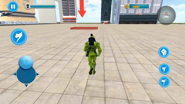 Flying Spider Hero Crime City | Spider Hero Vs Spider Villain - Android GamePlay смотреть онлайн