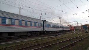 ТЭП70БС-088 с поездом Ростов-на-Дону — Волгоград