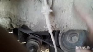 Замена короткого ремня генератора.Ниссан Вингроад.