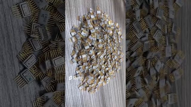 Микросхемы с позолотой часть 2