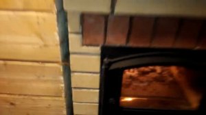 Водяной тёплый пол в бане от печки.