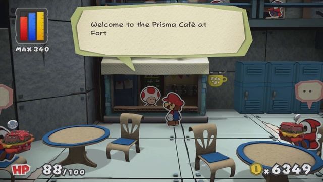 Fort Cobalt (Big Paint Star) - Paper Mario: Color Splash Walkthrough смотреть онлайн