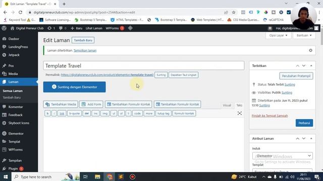 Tutorial Custom Permalink WordPress - Setting Permalink WordPress смотреть онлайн